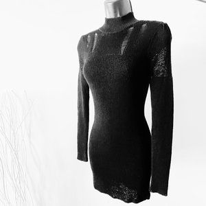 TOPSHOP / Kate Moss black tunic sweater